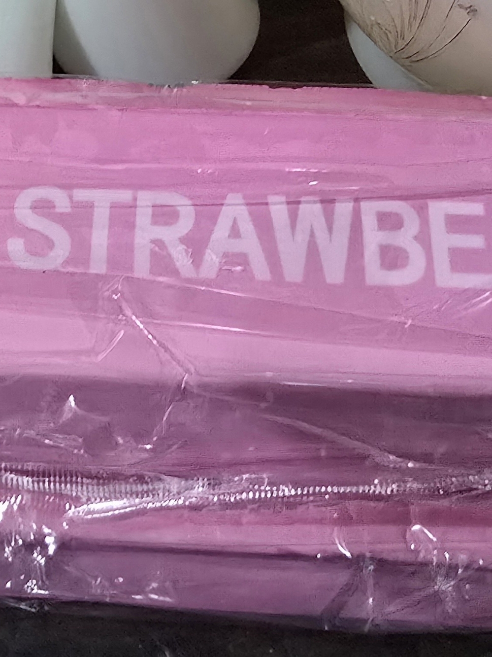 Extra Large Strawberry Scented Pink Squishy Butter